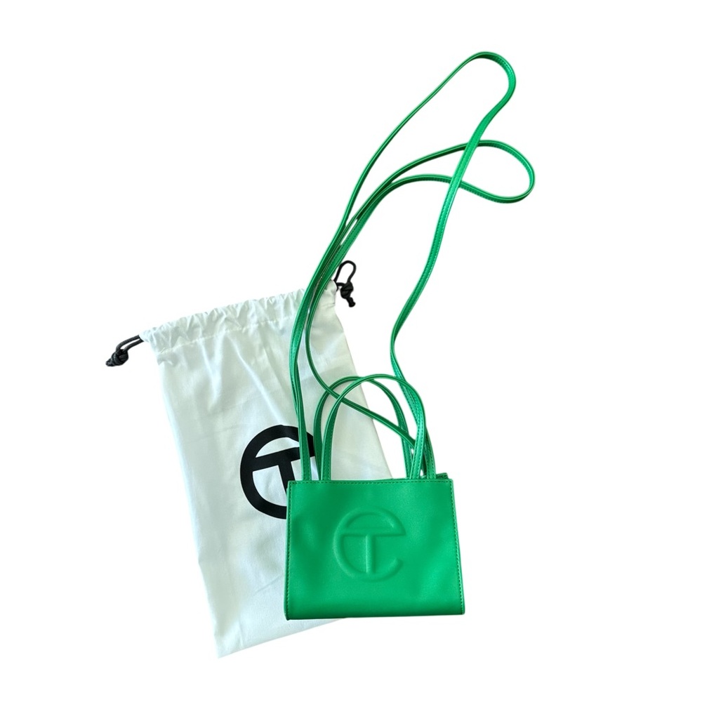 Telfar Green Small Shopping Bag